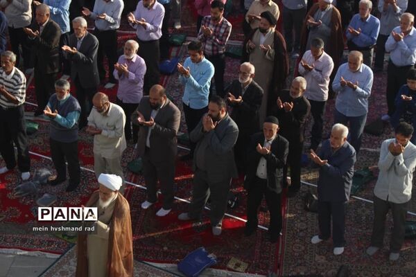 برگزاری نماز عید قربان در مسجدالنبی (ص) قزوین