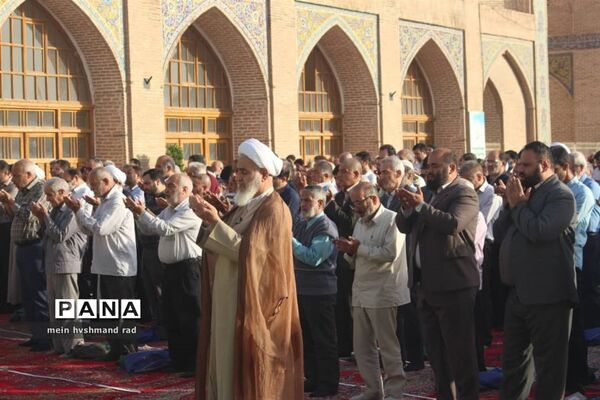 برگزاری نماز عید قربان در مسجدالنبی (ص) قزوین