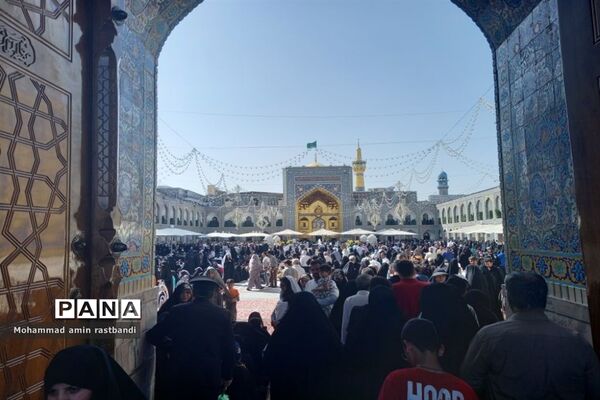 حال و هوای حرم رضوی از قربان تا غدیر