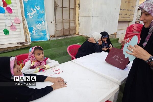 ایستگاه عیدانه نقاشی در بوشهر