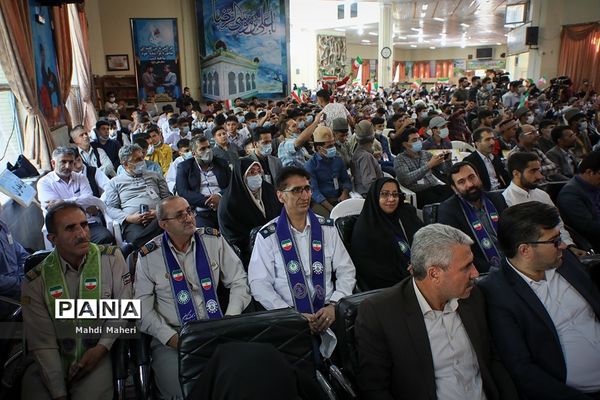 افتتاحیه بیست و یکمین اردوی کشوری دانش‌آموزان پسر عشایر