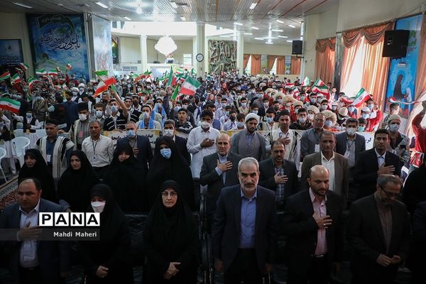 افتتاحیه بیست و یکمین اردوی کشوری دانش‌آموزان پسر عشایر