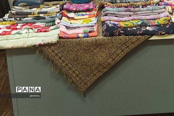 برپایی غرفه محصولات حجاب در دارالقرآن قدر شهرستان دماوند