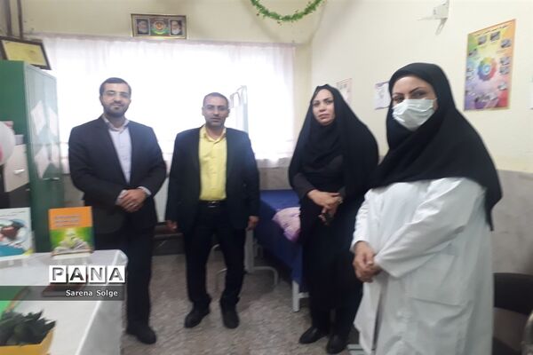 افتتاح اتاق بهداشت آموزشگاه عطیه در ملارد