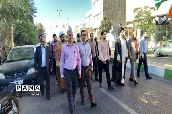 گردهمایی بانوان اردستانی در حمایت از حجاب و عفاف