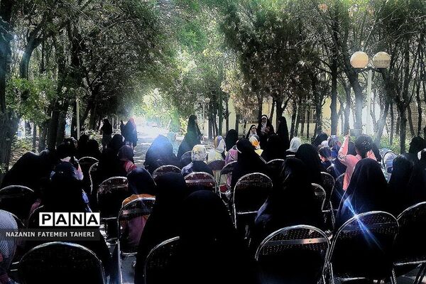 اردوی یک روزه دختران حاج قاسم در بوستان خانواده فشافویه