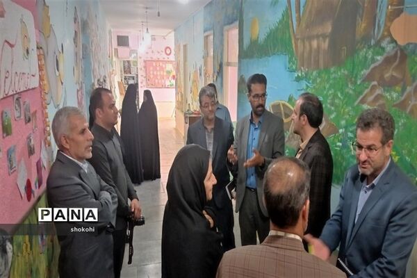بازدید معاون پرورشی و فرهنگی اداره‌کل آموزش و پرورش استان اصفهان از مدارس شهرستان فریدن