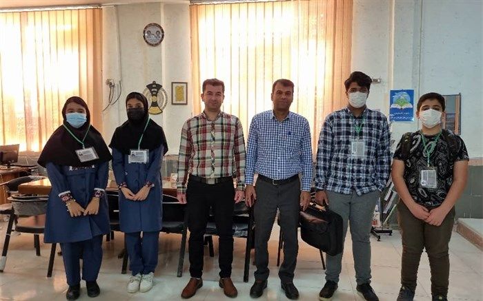 کسب ۶ مقام در هشتمین جشنواره نوجوان خوارزمی توسط دانش‌آموزان امیدیه