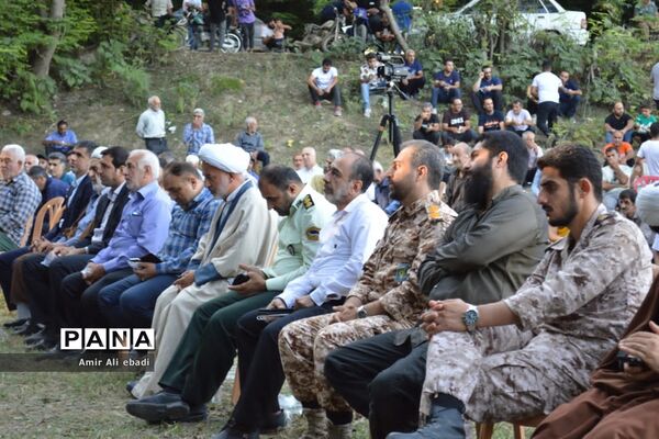 جشن دهه امامت و ولایت در روستای سنه کوه میاندورود