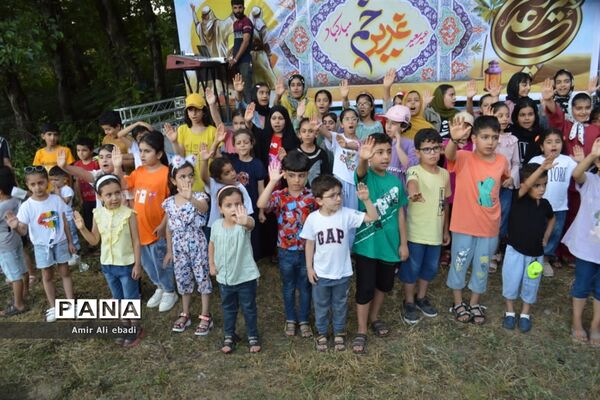 جشن دهه امامت و ولایت در روستای سنه کوه میاندورود