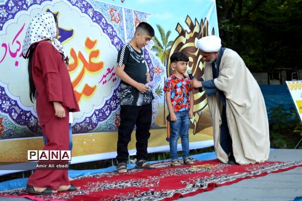 جشن دهه امامت و ولایت در روستای سنه کوه میاندورود