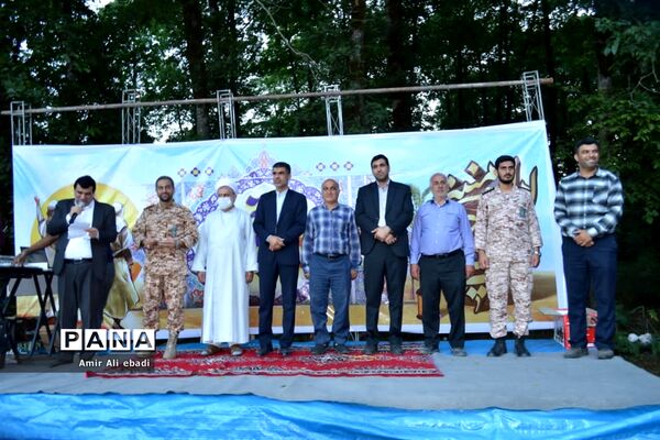 جشن دهه امامت و ولایت در روستای سنه کوه میاندورود