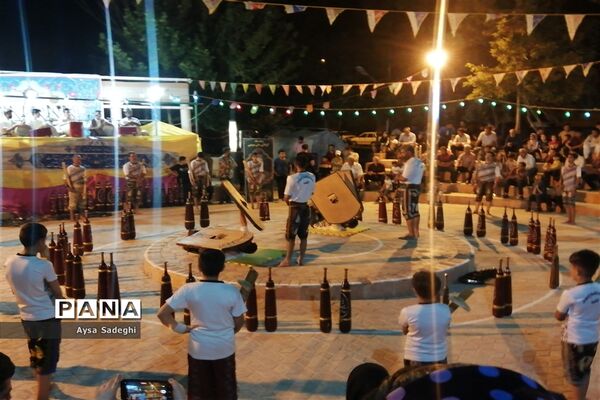 جشن عید غدیر در بوستان ملت شهرستان اقلید