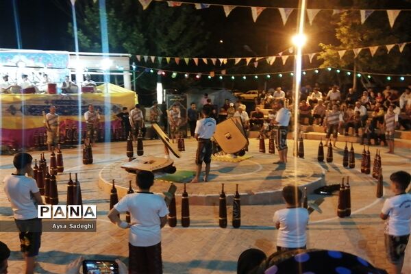 جشن عید غدیر در بوستان ملت شهرستان اقلید
