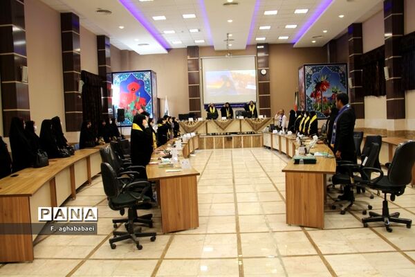 افتتاحیه یازدهمین دوره مجلس دانش‌آموزی در شهرکرد