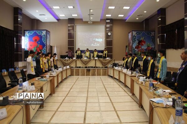 افتتاحیه یازدهمین دوره مجلس دانش‌آموزی در شهرکرد