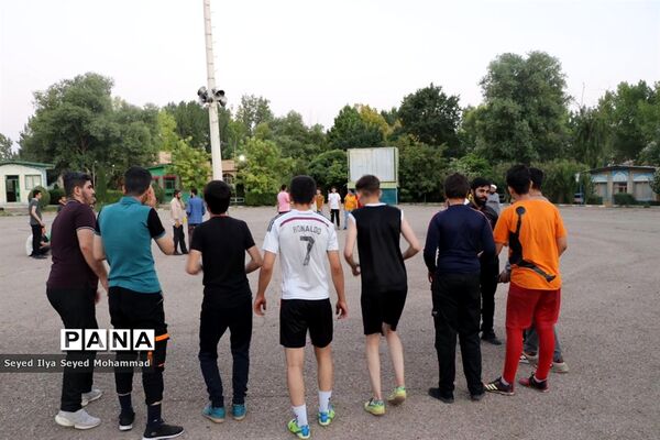 روز اول اردوی تربیتی تشکیلاتی طلایه‌داران فردا ویژه پسران