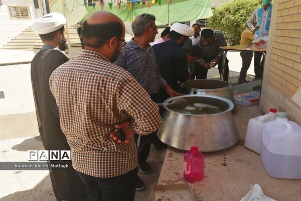 برپایی موکب دانش‌آموزی جشن غدیر در مدارس کازرون