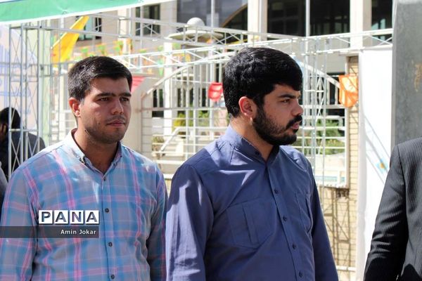 برپایی موکب مرکزی فرهنگیان و دانش‌آموزان استان فارس