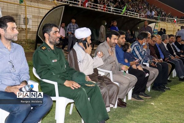 جشن بزرگ غدیر با اجرای سرود سلام فرمانده در امیدیه