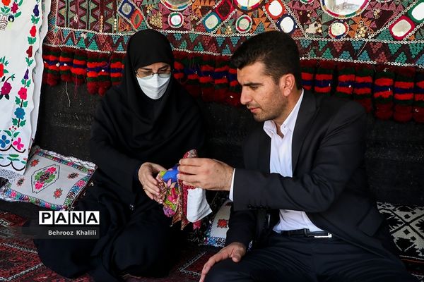 افتتاحیه بیست و یکمین اردوی کشوری دانش‌آموزان دختر عشایر