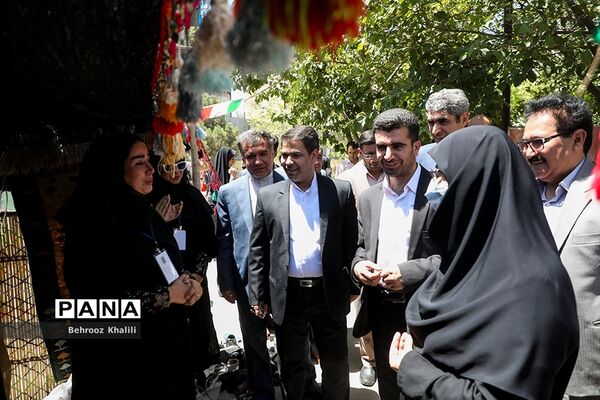 افتتاحیه بیست و یکمین اردوی کشوری دانش‌آموزان دختر عشایر