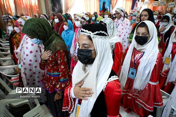 افتتاحیه بیست و یکمین اردوی کشوری دانش‌آموزان دختر عشایر