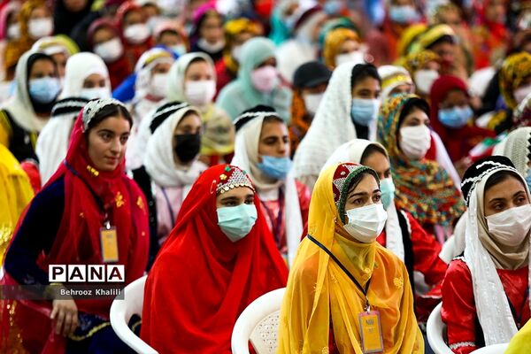 افتتاحیه بیست و یکمین اردوی کشوری دانش‌آموزان دختر عشایر