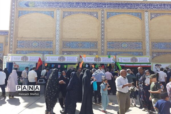 موکب فداییان ولایت سازمان دانش‌آموزی استان  فارس در روز عید غدیر خم