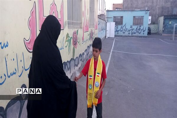 فعالیت‌های اجتماعی مسئولان و پیشتازان در عید غدیر