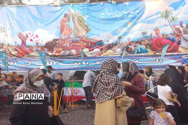 ایستگاه صلواتی عید غدیرخم در اسلامشهر