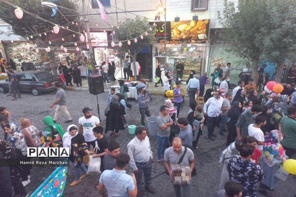 ایستگاه صلواتی عید غدیرخم در اسلامشهر