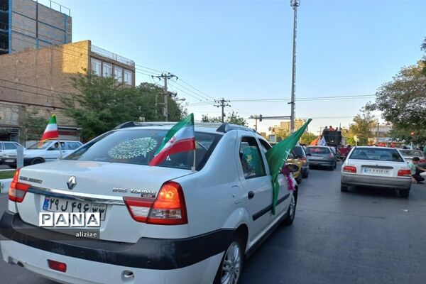 حضور پر شور مردم مشهد در جشن‌های عید غدیر