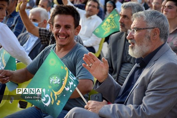 اجتماع بزرگ غدیریون تبریز در سنگ فرش مصلی