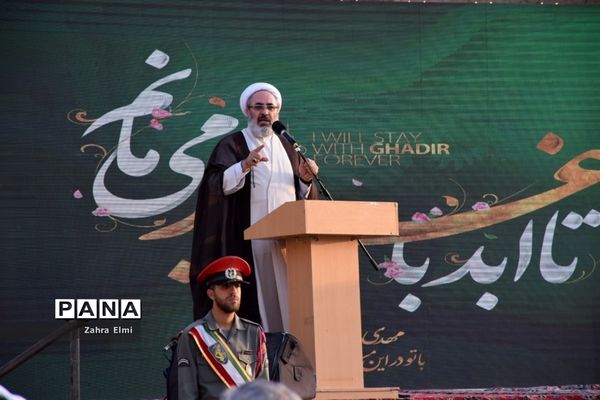 اجتماع بزرگ غدیریون تبریز در سنگ فرش مصلی