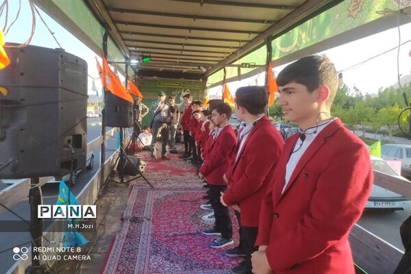 کاروان خودرویی عید غدیر در قم-2