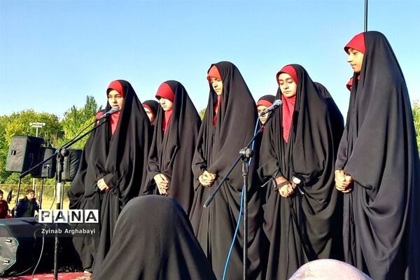 طنین سلام فرمانده در اجتماع غدیریان تربت جام