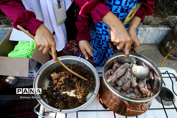برگزاری جشنواره غذا  ویژه دانش‌آموزان دختر عشایر کشور