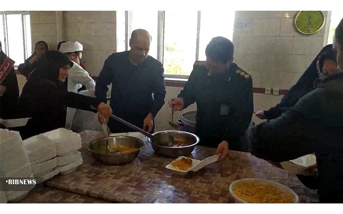 طبخ و توزیع 40 هزار پرس غذای گرم در آذربایجان‌شرقی