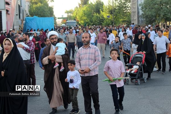 کاروان شادی و جشن پیاده‌روی غدیر تا ظهور در سمنان