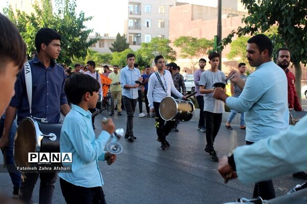 کاروان شادی و جشن پیاده‌روی غدیر تا ظهور در سمنان