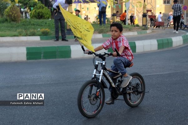 کاروان شادی و جشن پیاده‌روی غدیر تا ظهور در سمنان