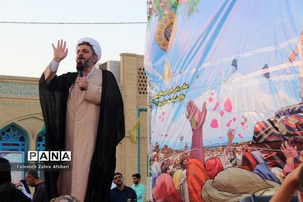 کاروان شادی و جشن پیاده‌روی غدیر تا ظهور در سمنان