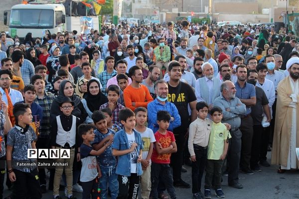کاروان شادی و جشن پیاده‌روی غدیر تا ظهور در سمنان