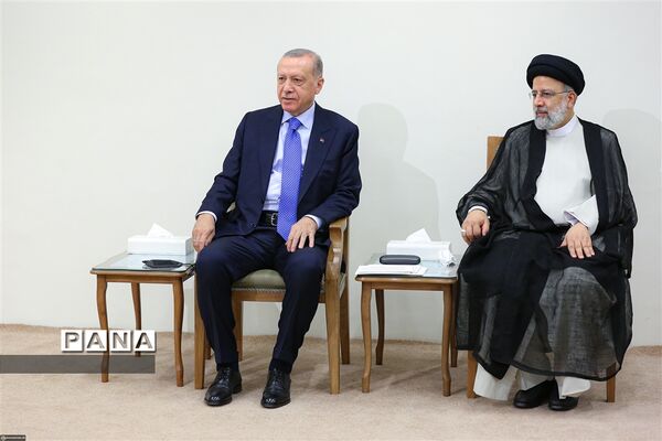 دیدار رئیس جمهوری ترکیه با رهبر معظم انقلاب