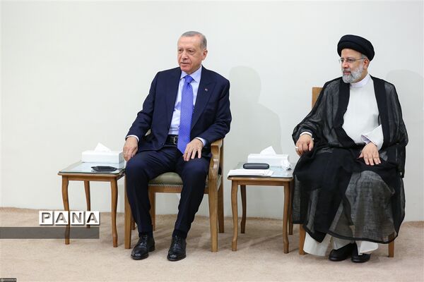 دیدار رئیس جمهوری ترکیه با رهبر معظم انقلاب