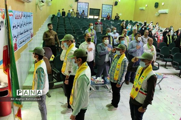 تجلیل از مربیان پیشتاز و فعالان سازمان دانش‌آموزی منطقه شبانکاره