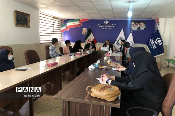 اولین نشست هیات رئیسه مجلس دانش‌آموزی خراسان شمالی