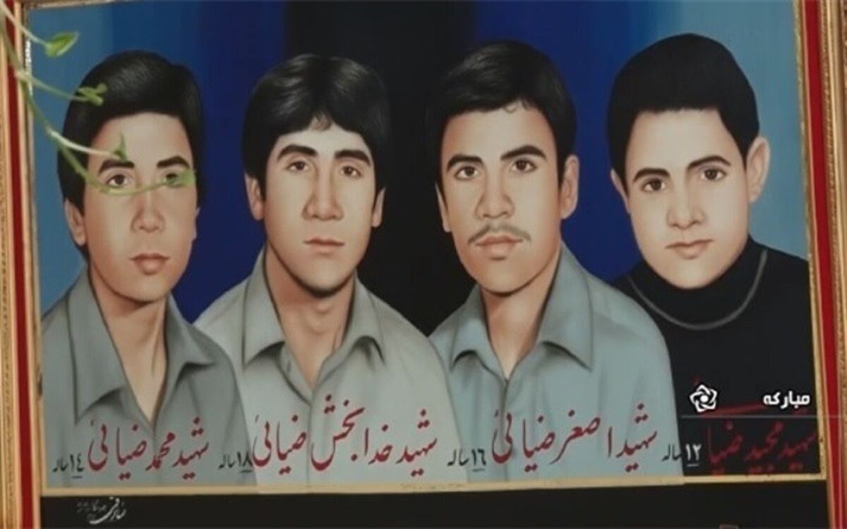 دیدار با خانواده اصفهانی که چهار فرزند دانش آموزش را تقدیم انقلاب کرد