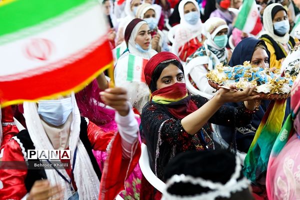 اختتامیه بیست و یکمین اردوی کشوری دانش‌آموزان دختر عشایر